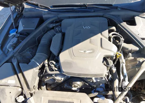 2018 Genesis G80 3.8 из США, поврежденный, VIN KMHGN4JE9JU249033